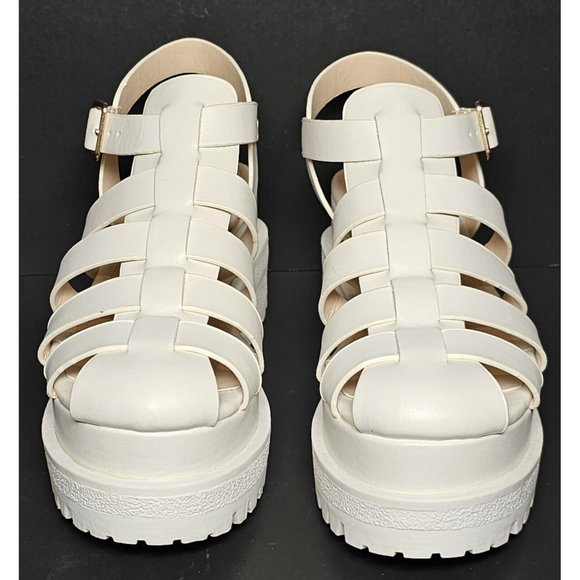 PRIMADONNA COLLECTION WOMEN SANDAL Strap Platform Euro Sizes  White 00134 ECP - Picture 6 of 12